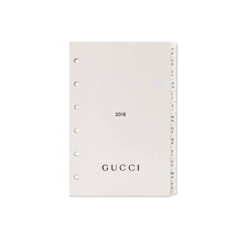 agenda gucci garden|gucci agenda refill.